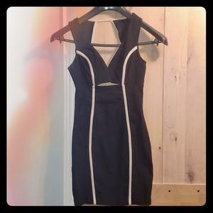 Akira Black Sexy Dress